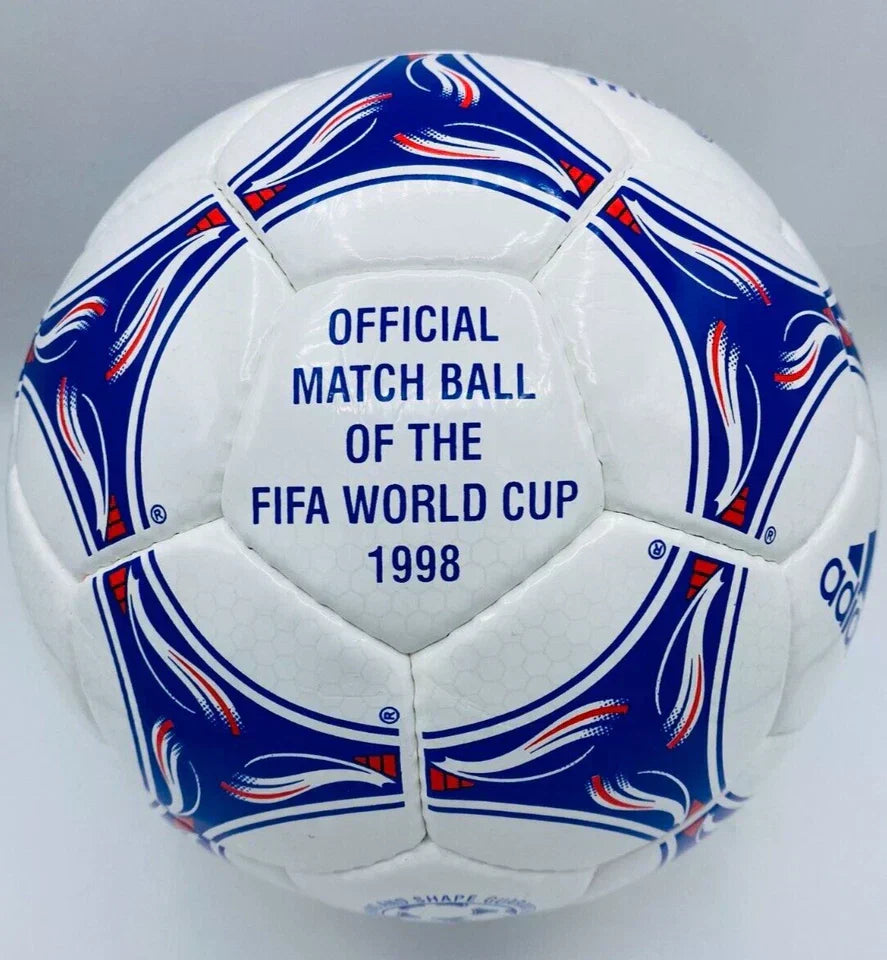 ricolore Football Fifa World Cup France 1998 Official Match Soccer Ball Size 5