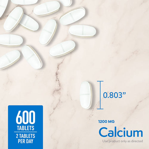 Member's Mark Calcium with Vitamin D3 Tablets – Bone Health Support | 600 Count